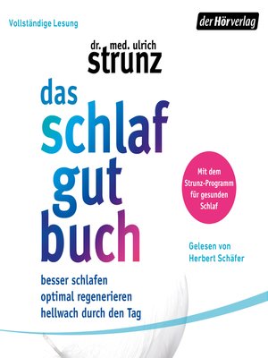 cover image of Das Schlaf-gut-Buch